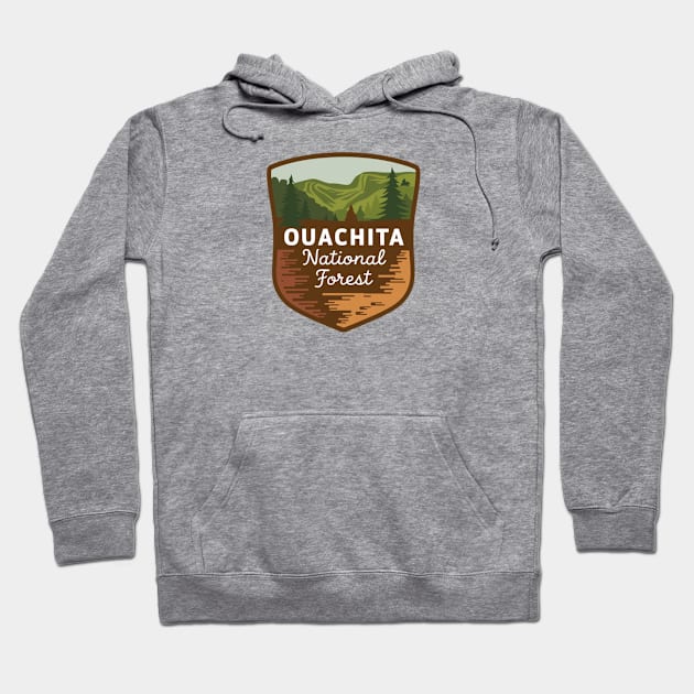 Ouachita National Forest Emblem Hoodie by Perspektiva